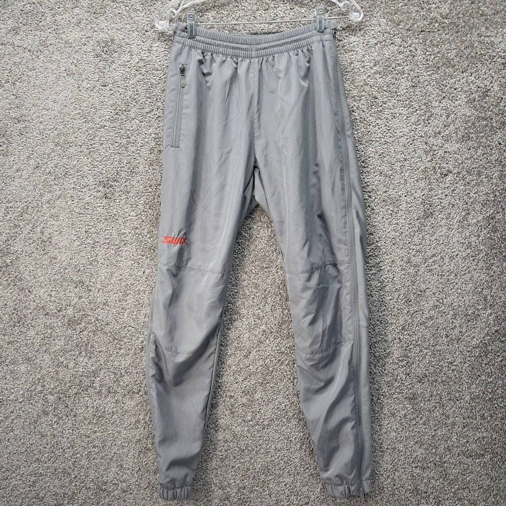 Swix Womens Gray Cross Country Ski Pants Style 22623 Size L Wind Resistant